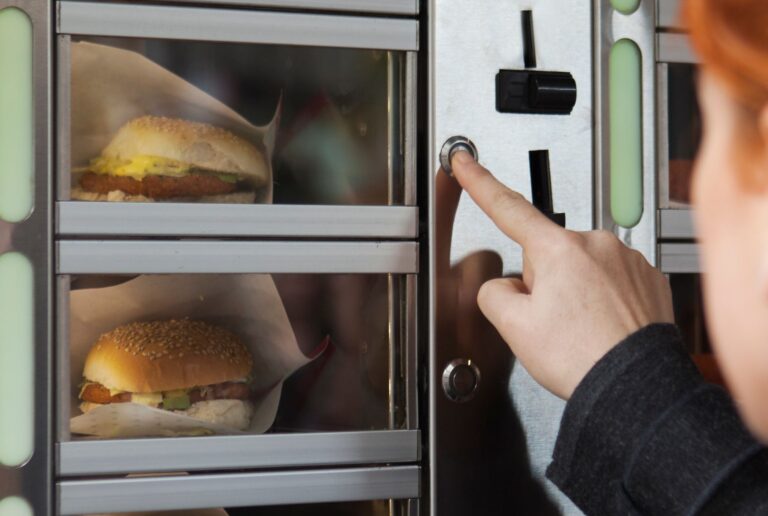 Automatic Hamburger Machines Could Work in a Fast-Food Restaurant Or Vending Machine